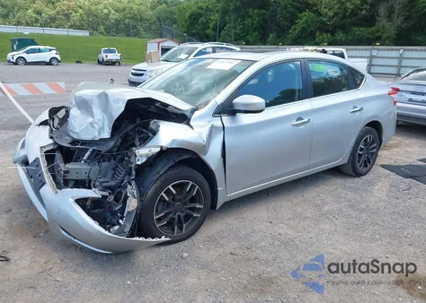 2015 Nissan Sentra Sv from USA, damaged, VIN 3N1AB7AP1FY283769